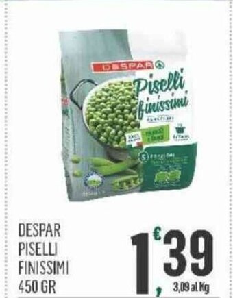 Vibian DESPAR PISELLI FINISSIMI 450 gr offerta