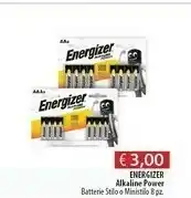 Acqua & Sapone Energizer Alkaline Power Batterie Stilo offerta