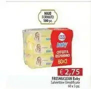 Acqua & Sapone Fresh & Clean Baby Salviettine offerta