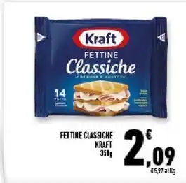 Conad Superstore Kraft fettine classiche offerta