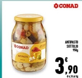Conad Superstore Conad antipasto sottolio offerta