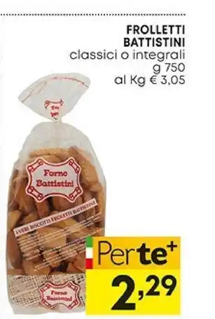 Forno battistini frolletti