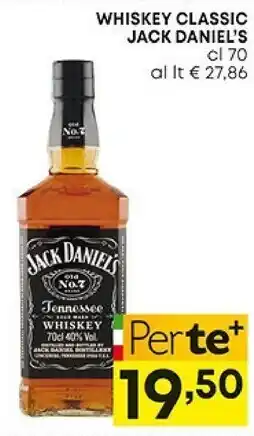 Panorama Jack daniels whiskey classic offerta