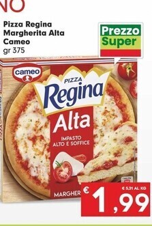 Despar Cameo pizza regina margherita alta offerta