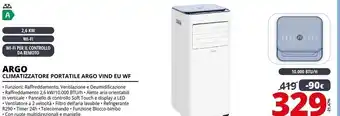 Comet Argoclima climatizzatore portatile vind eu wf offerta