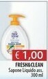 Acqua & Sapone Fresh & Clean Sapone Liquido offerta