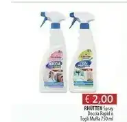 Acqua & Sapone Rhütten Spray Doccia Rapid 750 Ml offerta