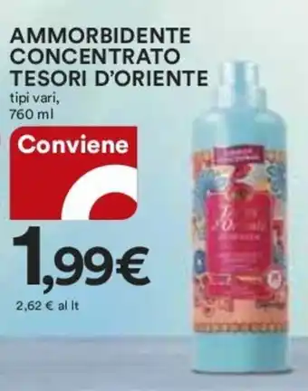 Coop AMMORBIDENTE CONCENTRATO TESORI D'ORIENTE tipi vari, 760 ml offerta