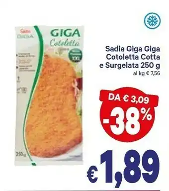 A&O Sadia - Giga Cotoletta 250 G(ml) offerta