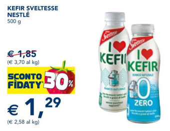 Esselunga KEFIR SVELTESSE NESTLÉ 500 g offerta