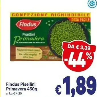 A&O Findus Pisellini Primavera 450 G(ml) offerta