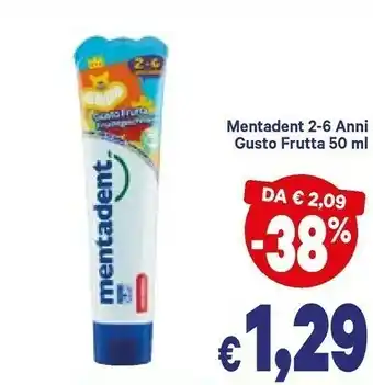 A&O Mentadent Gusto Frutta offerta