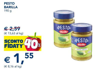 Esselunga PESTO BARILLA 190 g offerta