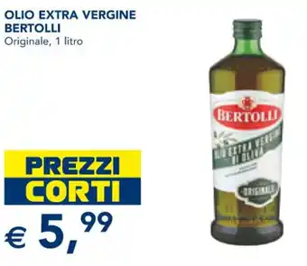 OLIO EXTRA VERGINE BERTOLLI Originale, 1 litro