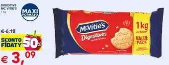 Esselunga DIGESTIVE MC VITIE'S 1 kg offerta