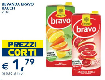 Esselunga BEVANDA BRAVO RAUCH 2 litri offerta
