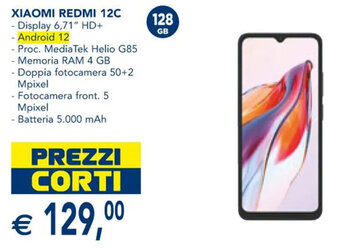 Esselunga XIAOMI REDMI 12C offerta