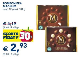 Esselunga BOMBONIERA MAGNUM conf. 12 pezzi, 104 g offerta