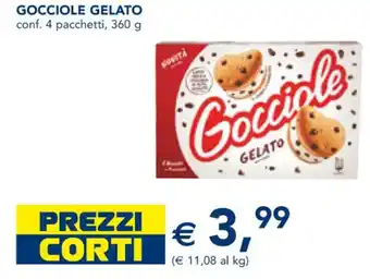 Esselunga GOCCIOLE GELATO conf. 4 pacchetti, 360 g offerta