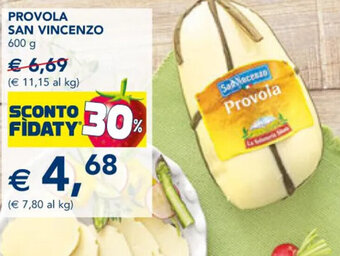 Esselunga PROVOLA SAN VINCENZO 600 g offerta