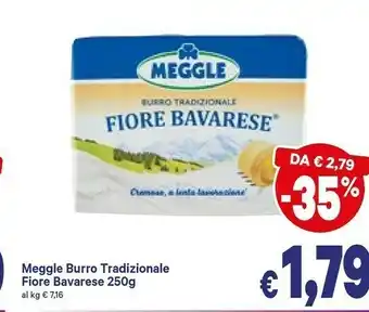 A&O Meggle Burro Fiore Bavarese 250 G(ml) offerta