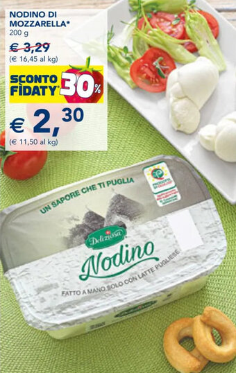 Esselunga NODINO DI MOZZARELLA 200 g offerta
