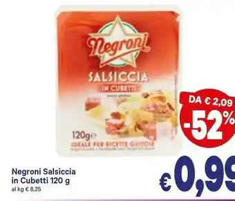 A&O Negroni Salsiccia In Cubetti offerta