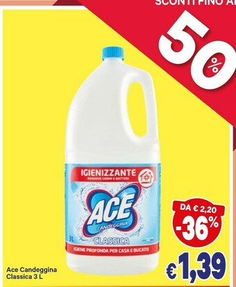 A&O Ace Candeggina Classica offerta