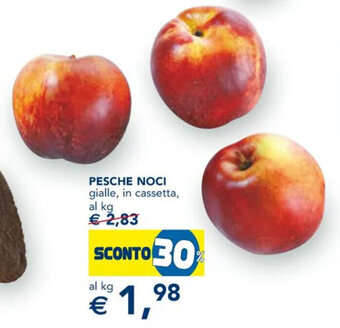 Esselunga PESCHE NOCI gialle, in cassetta offerta