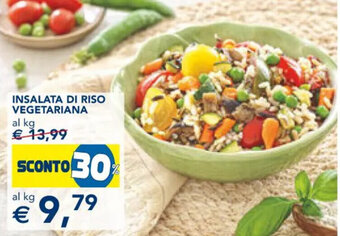 Esselunga INSALATA DI RISO VEGETARIANA offerta