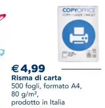 Esselunga Risma di carta offerta