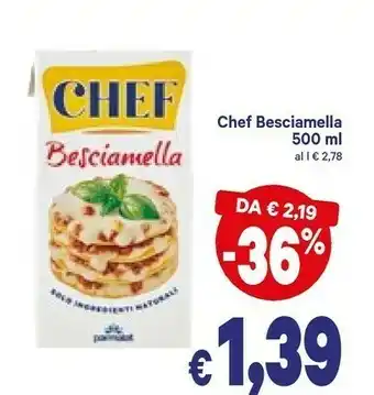 A&O Parmalat Parmalat - Besciamella Pronta per Cucinare Chef 500 g(ml) offerta