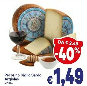 Pecorino Giglio Sardo Argiolas