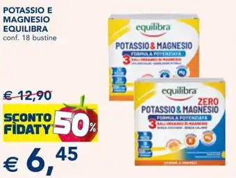 Esselunga POTASSIO E MAGNESIO EQUILIBRA conf. 18 bustine offerta