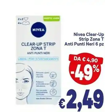 A&O Nivea Clear-up Strip Zona T offerta