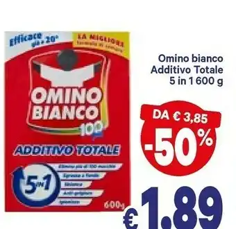 A&O Omino Bianco Additivo Totale offerta