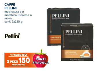 Esselunga CAFFÈ PELLINI conf. 2x250 g offerta