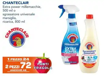 Esselunga CHANTECLAIR Extra power millemacchie, 500 ml offerta