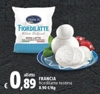 FRANCIA fiordilatte testina