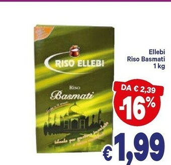 A&O Ellebi Riso Basmati offerta
