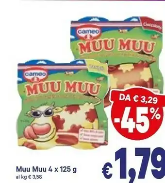 A&O Cameo Muu Muu Vaniglia 500 G(ml) offerta