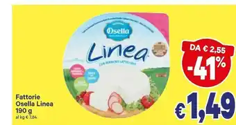 A&O Fattorie Osella Formaggio Fresco Con Fermenti Lattici Vivi Linea 190 G(ml) offerta