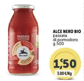 ALCE NERO BIO passata di pomodoro g 500