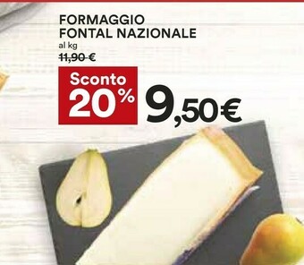Coop Formaggio Fontal Nazionale offerta