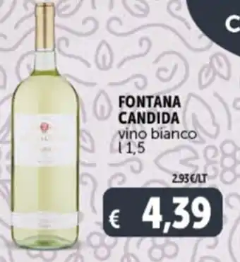 Gourmet Déco FONTANA CANDIDA vino bianco l 1,5 offerta