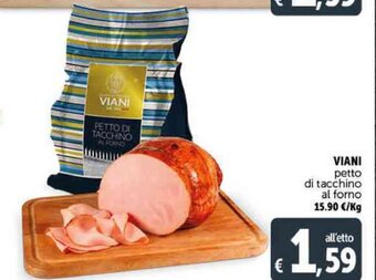 Deco Supermercati VIANI petto di tacchino al forno offerta