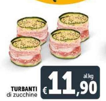 Deco Supermercati TURBANTI di zucchine offerta