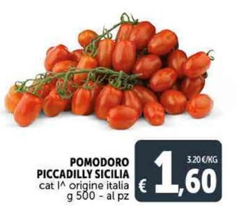 Deco Supermercati POMODORO PICCADILLY SICILIA g 500 offerta