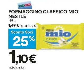 Coop Nestlè Nestlé - Formaggino Mio Classico 125 G(ml) offerta