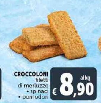 Deco Supermercati CROCCOLONI filetti di merluzzo offerta